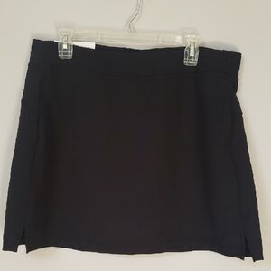 32° Cool Skort Womens L Black Pocketed Athleisure Golf Tennis Pickleball NWT